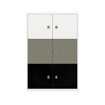 BISLEY Office Locker 1225 mm hoog-800-6 deuren