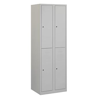 Garderobekast met 2 afdelingen boven elkaar PH_180-2.4
