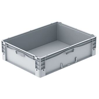Euronorm kunststof bak Jumbo 800 x 600 x 220 MM.