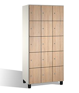 Prefino locker met 5 vakken boven elkaar-15-300-HPL