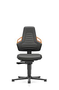 Werkplaatsstoel Nexxit 1, 2 en 3 handgreep Oranje