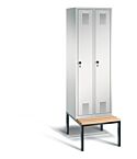 Garderobekast met ondergebouwde zitbank 48050-20