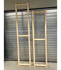 Houten staander 2.090 mm.  x 400 mm.