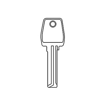 Eurolocks sleutel UGL serie X40