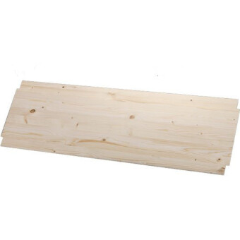 Houten legbordstelling H aanbouwrek