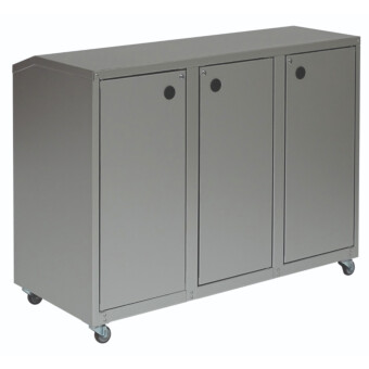 Afvalbak recycling - aluminium
