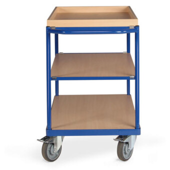 Etagewagen basic met bordlijst en horizontale duwbeugel serie F350